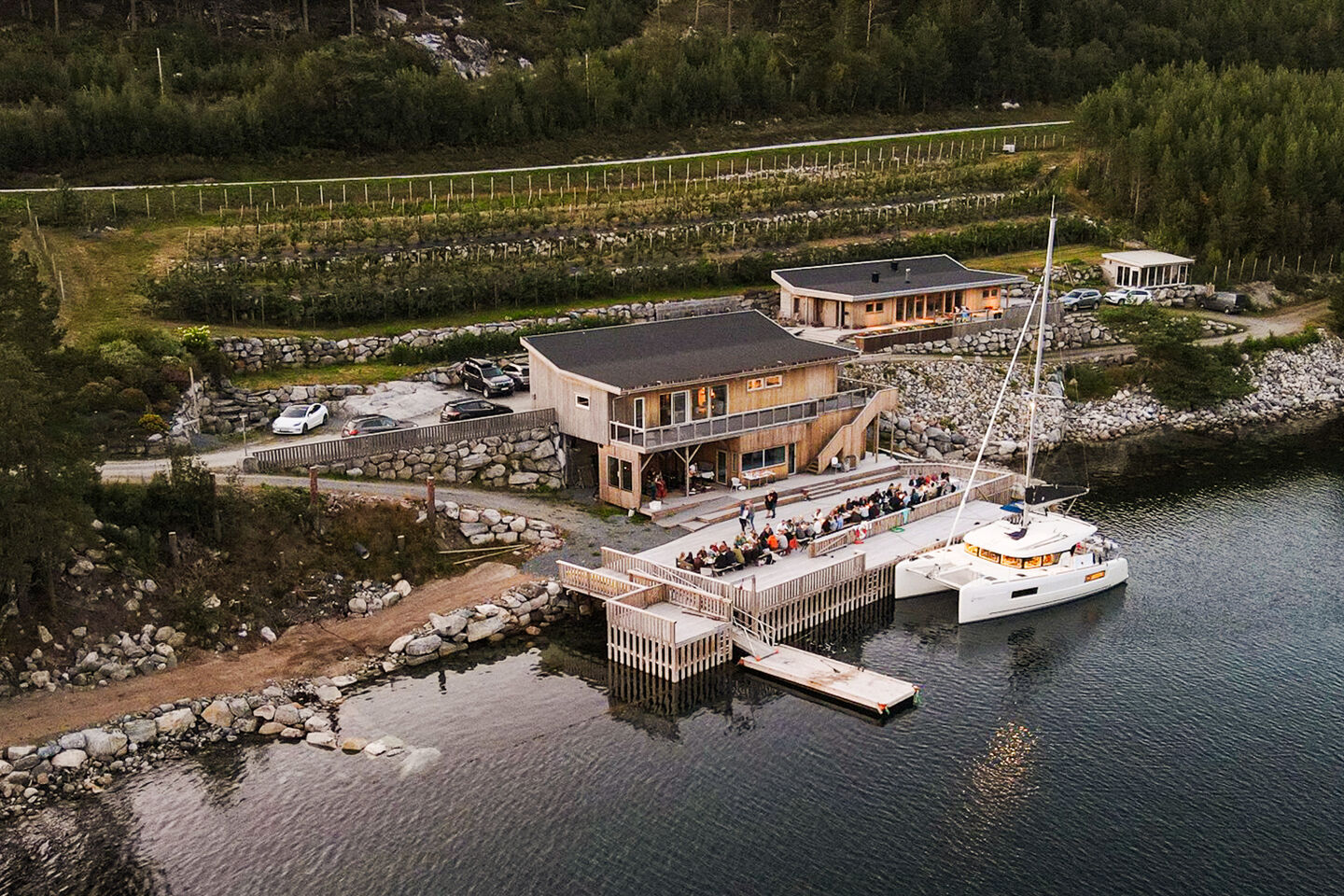 Bilde av Kallhammarrampen i Aure kommune. 